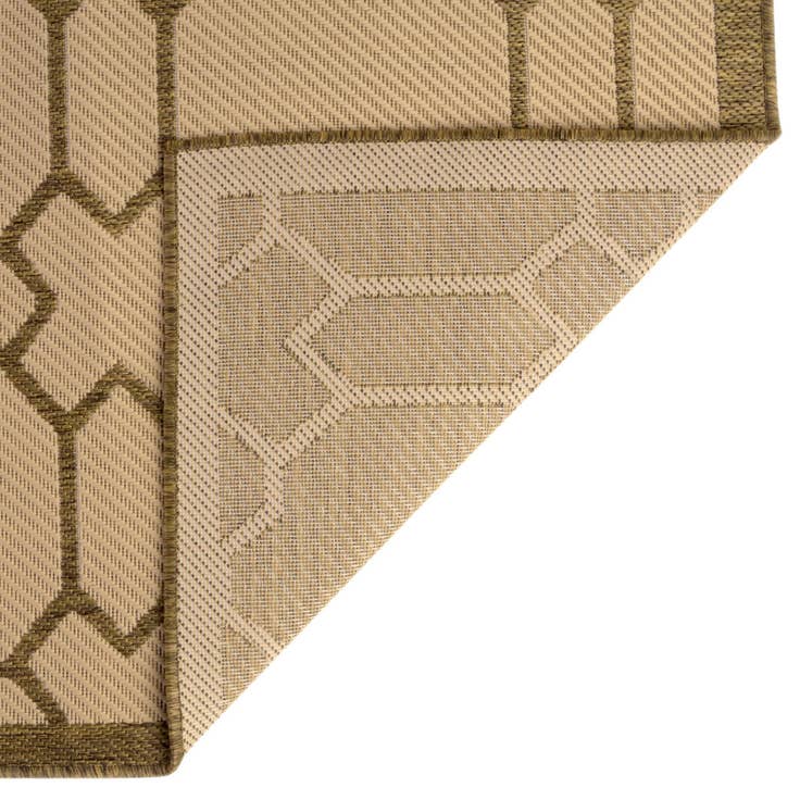 Detail image of 2' 2 x 6' Easy-Clean Trellis Indoor / Outdoor Runner Rug