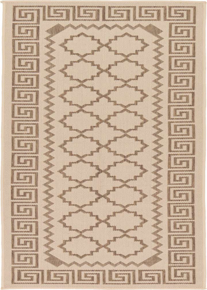 2' 2 x 6' Easy-Clean Trellis Indoor / Outdoor Runner Rug