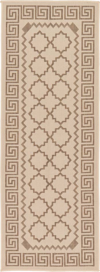 Detail image of 2' 2 x 6' Easy-Clean Trellis Indoor / Outdoor Runner Rug