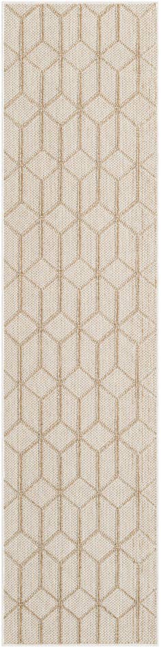 Detail image of 2' x 8' Easy-Clean Trellis Indoor / Outdoor Runner Rug