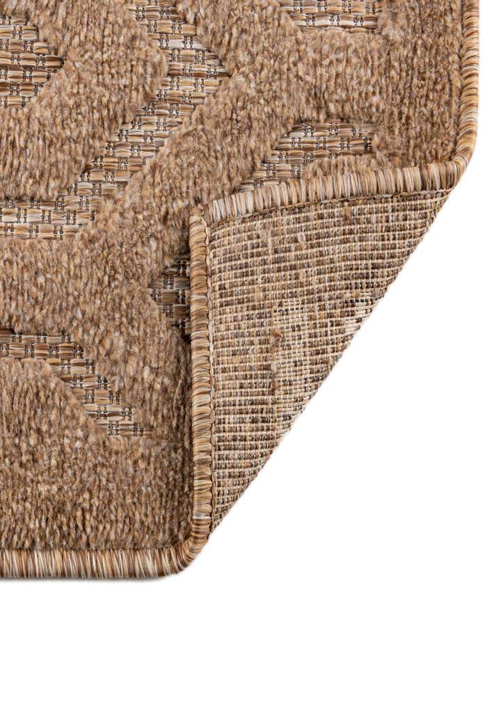 2' x 6' Easy-Clean Trellis Textured Indoor / Outdoor Runner Rug