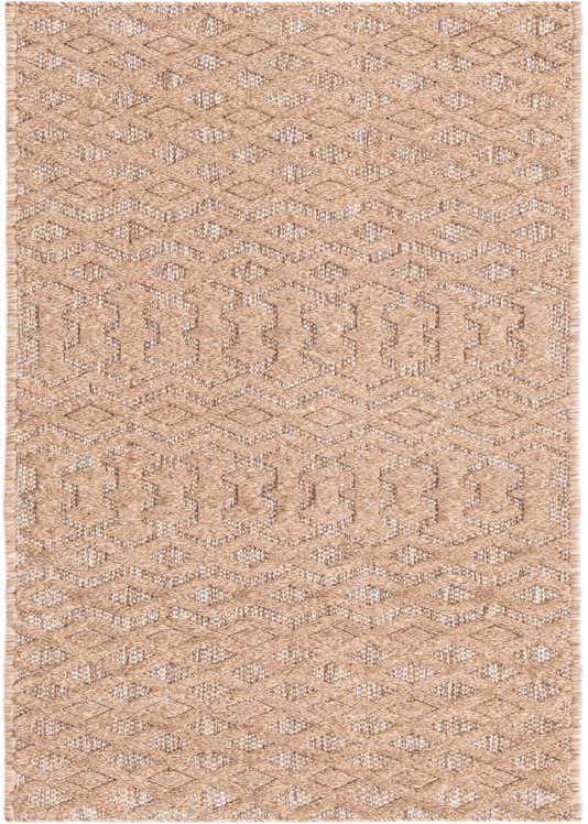 2' x 8' Easy-Clean Trellis Textured Indoor / Outdoor Runner Rug