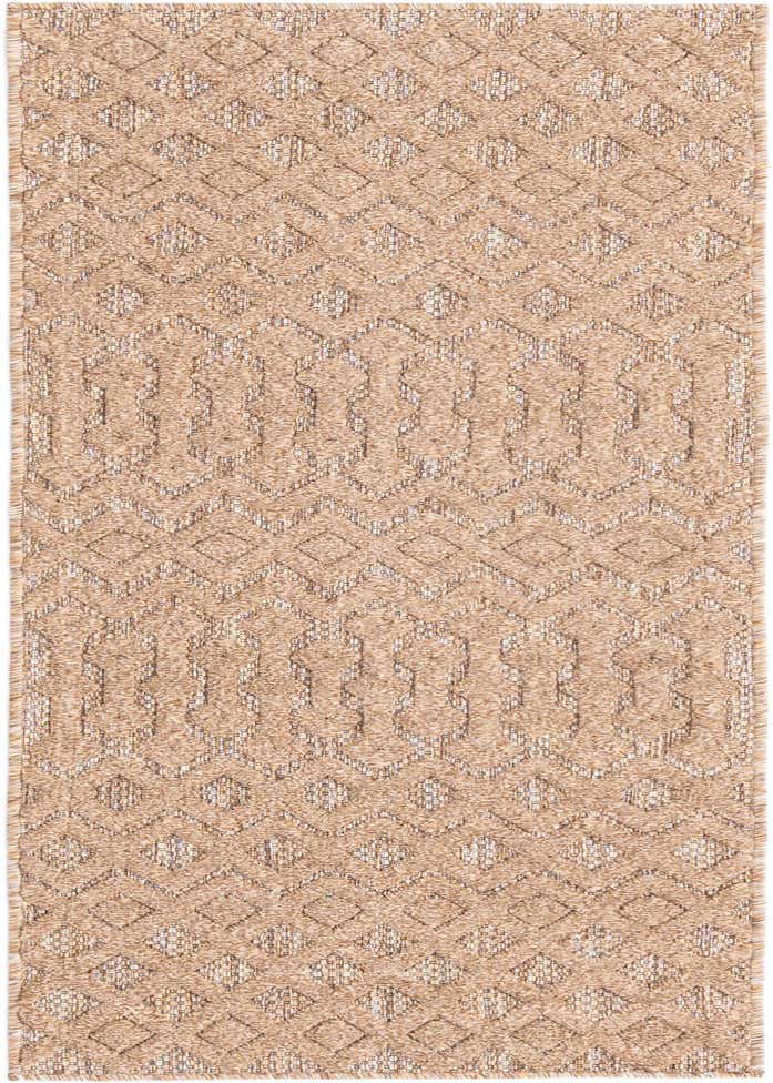 2' x 6' Easy-Clean Trellis Textured Indoor / Outdoor Runner Rug