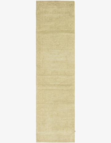 2' 5 x 9' 8 Hand Knotted Over-Dyed Ziegler Runner Rug