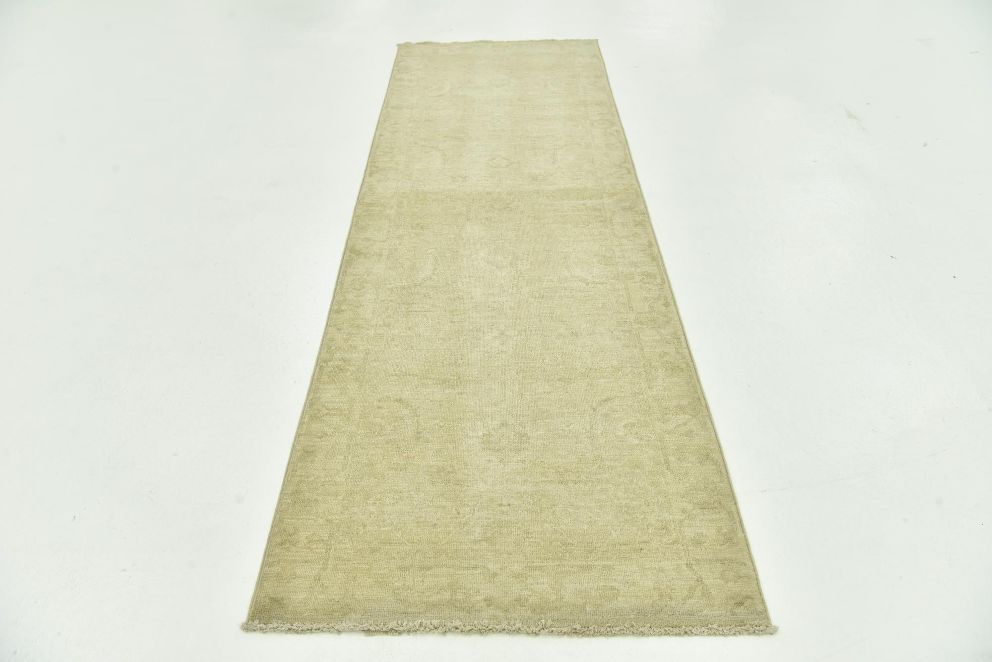 75cm x 240cm anudado a mano Ziegler sobreteñido Alfombra Pasillera