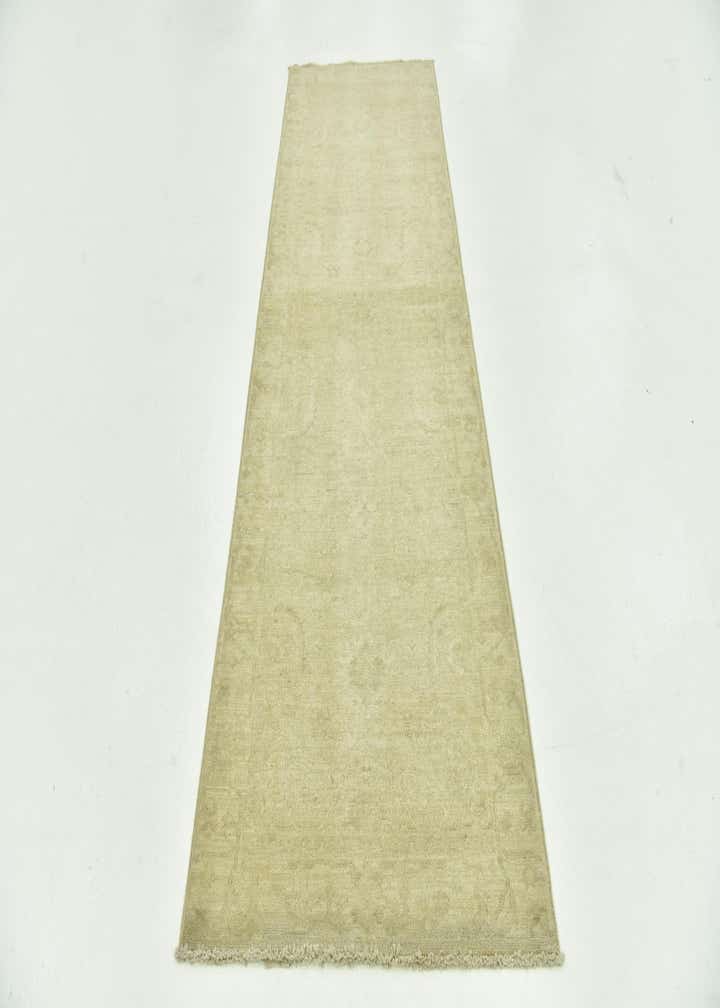 2' 5 x 7' 10 Hand Knotted Over-Dyed Ziegler Runner Rug