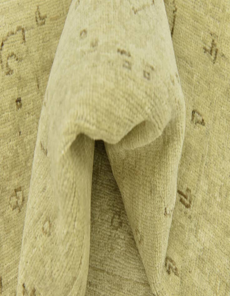 Detail image of 2' 7 x 10' 1  Hand Knotted Over-Dyed Ziegler Runner Rug