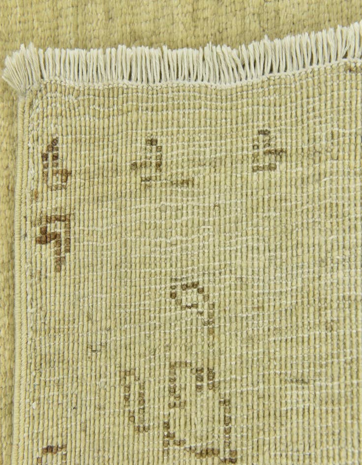 Detail image of 2' 7 x 10' 1  Hand Knotted Over-Dyed Ziegler Runner Rug