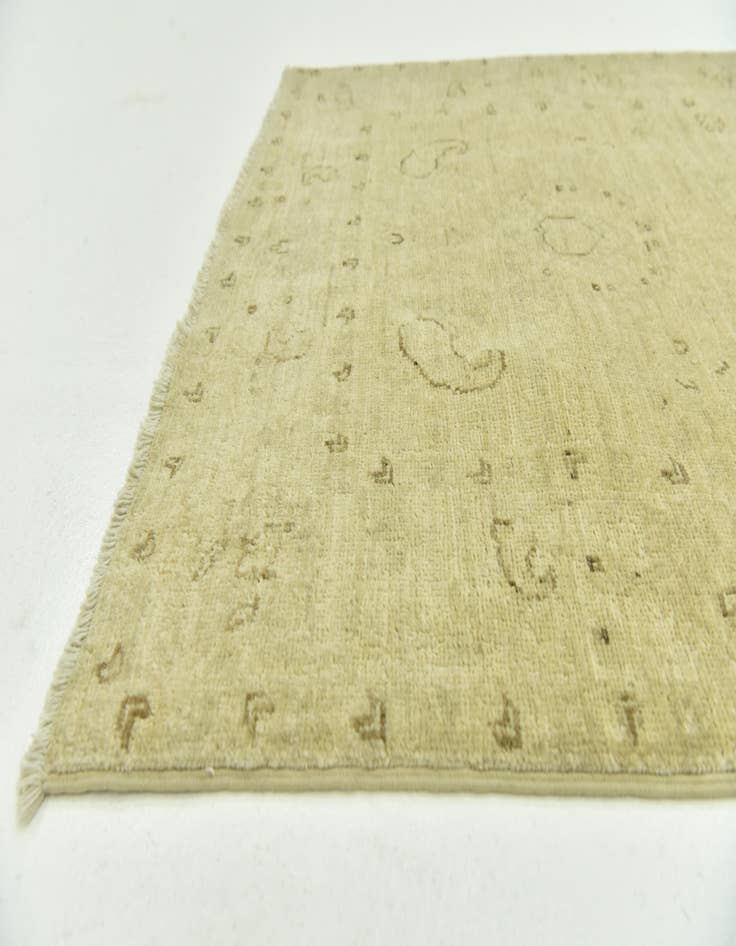 Detail image of 2' 7 x 10' 1  Hand Knotted Over-Dyed Ziegler Runner Rug