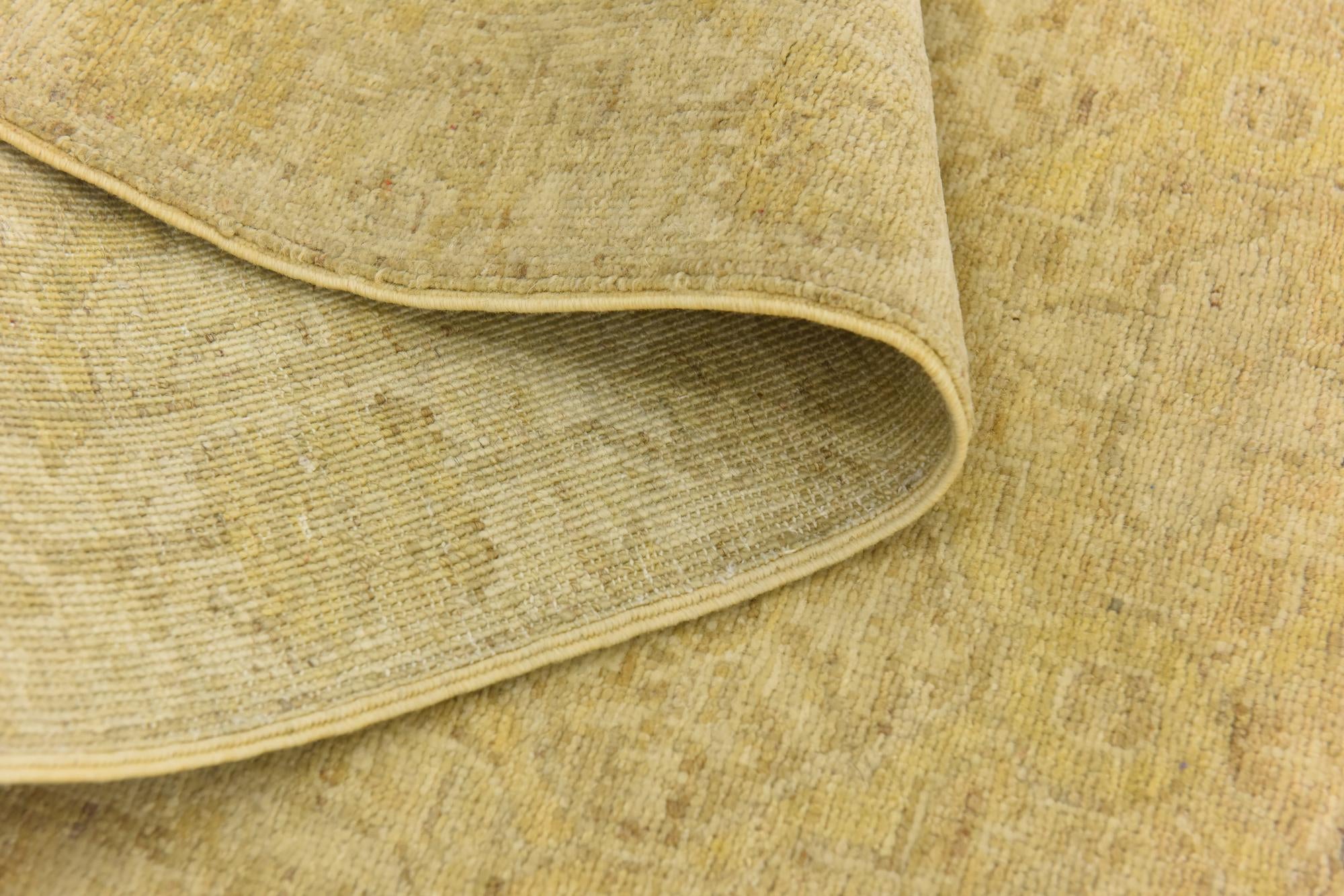 2' 3 x 10' Hand Knotted Over-Dyed Ziegler Runner Rug