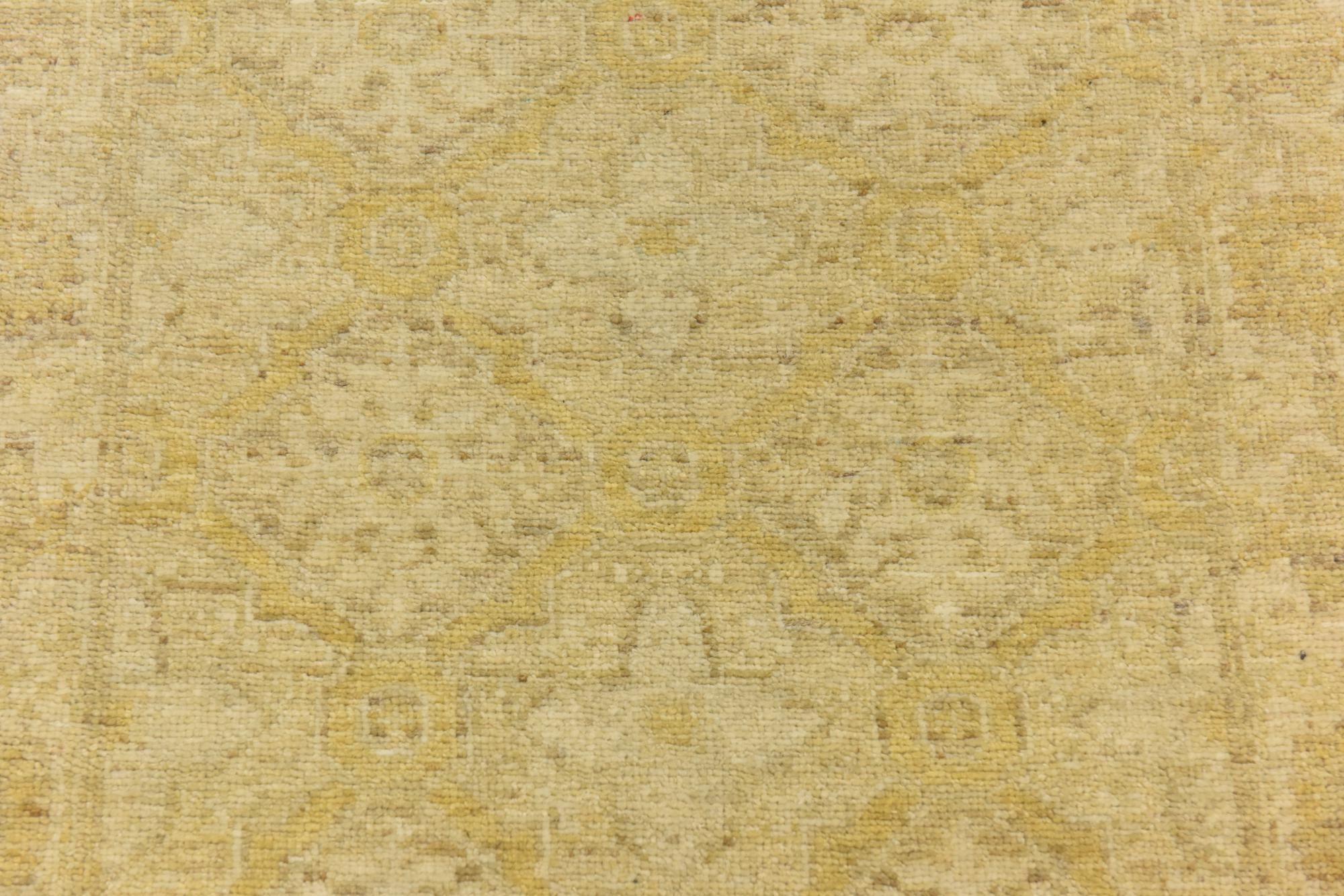 2' 3 x 10' Hand Knotted Over-Dyed Ziegler Runner Rug