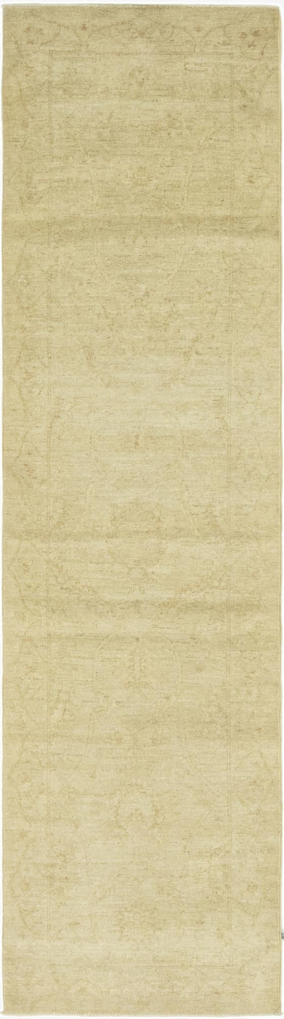 2' 5 x 9' 8  Hand Knotted Over-Dyed Ziegler Runner Rug