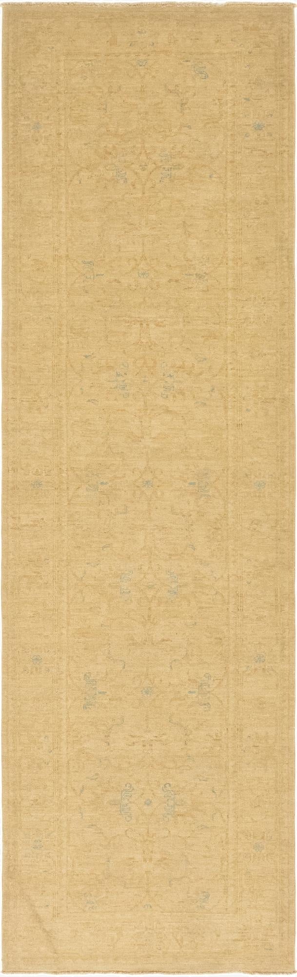 2' 8 x 10'  Hand Knotted Over-Dyed Ziegler Runner Rug