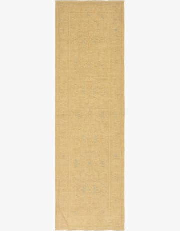 2' 8 x 10' Hand Knotted Over-Dyed Ziegler Runner Rug