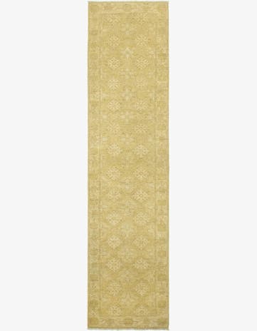 2' 3 x 10' Hand Knotted Over-Dyed Ziegler Runner Rug