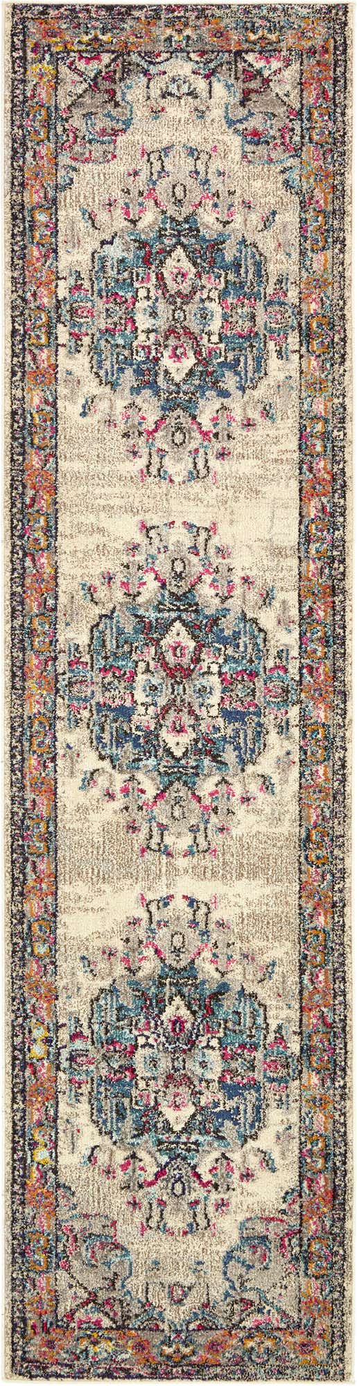 2' 7 x 10' Washable Palazzo Runner Rug