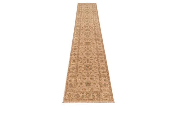 Detail image of 2' x 12' 1 Peshawar Ziegler Wool Runner Rug