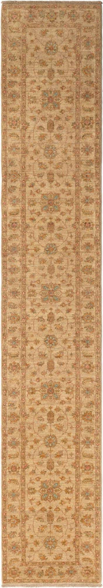2' x 12' 1 Peshawar Ziegler Wool Runner Rug
