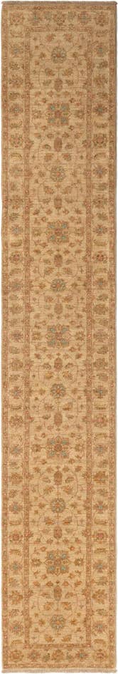 Detail image of 2' x 12' 1 Peshawar Ziegler Wool Runner Rug
