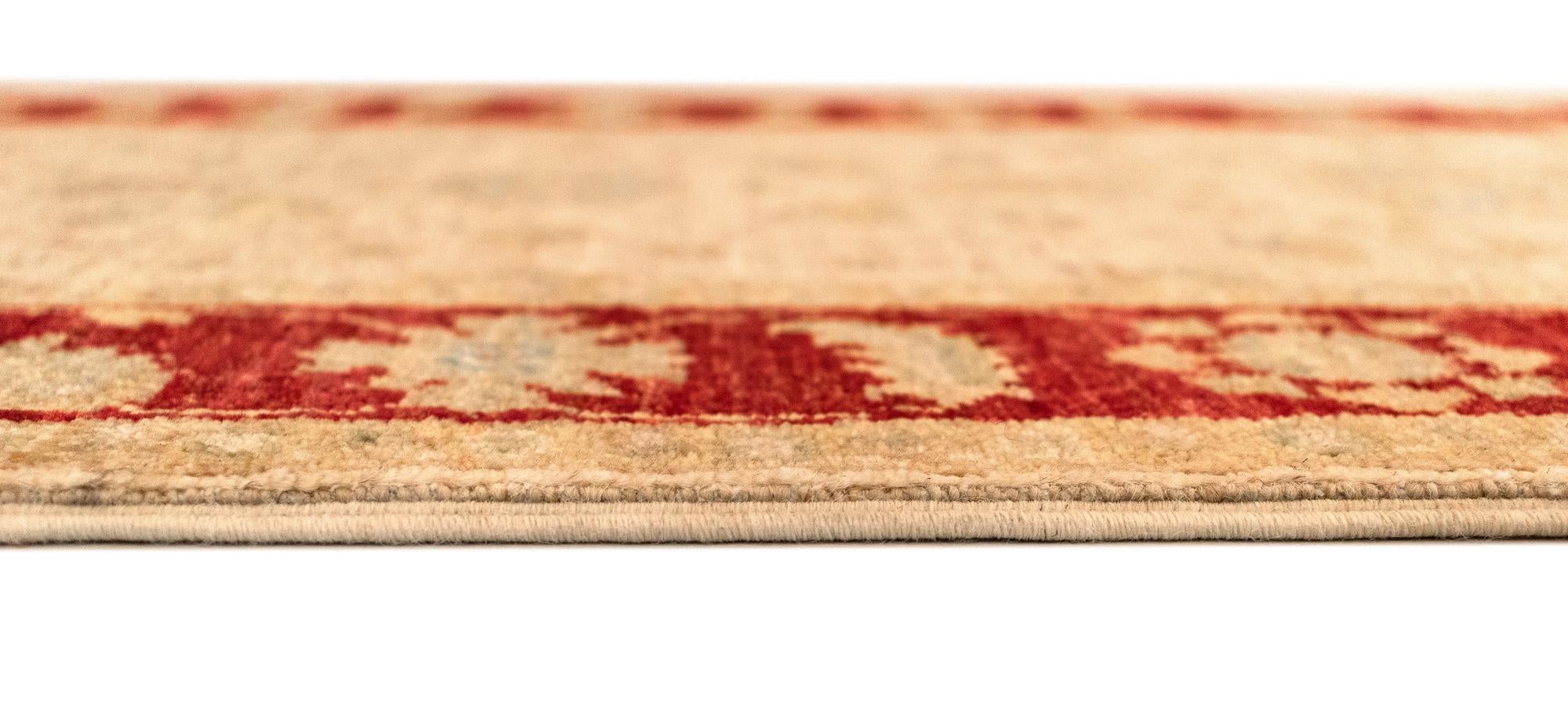 2' x 12' 2 Peshawar Ziegler Wool Runner Rug