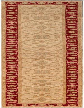 Detail image of 2' x 12' 2 Peshawar Ziegler Wool Runner Rug