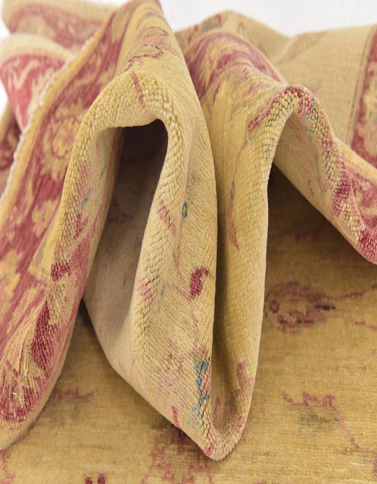 Detail image of 2' 10 x 9' 8  Hand Knotted Peshawar Ziegler Runner Rug