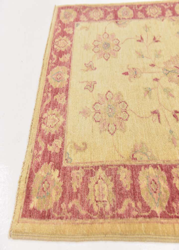 2' 10 x 9' 8 Hand Knotted Peshawar Ziegler Runner Rug