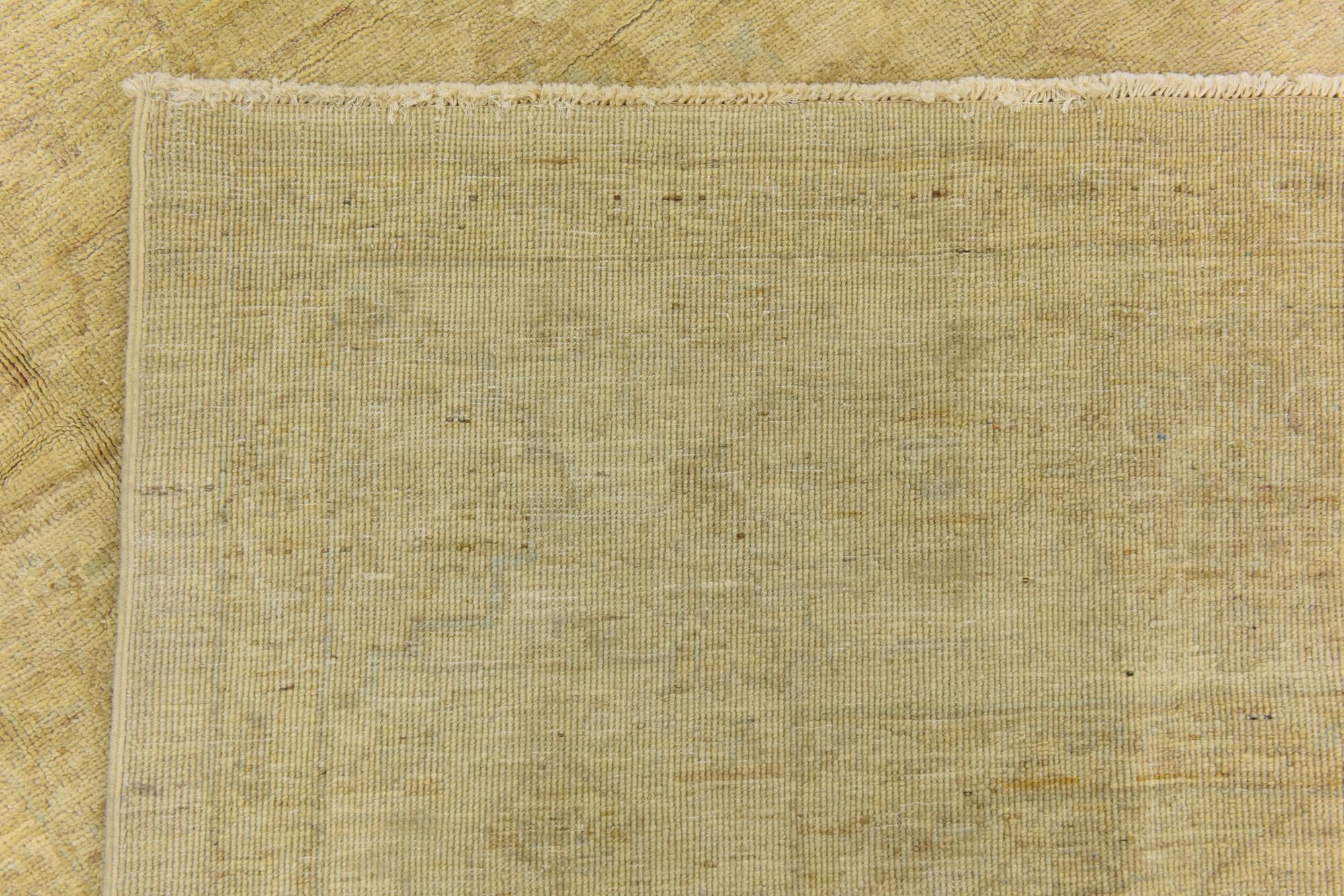 6' 8 x 18' 2 Hand Knotted Peshawar Ziegler Runner Rug