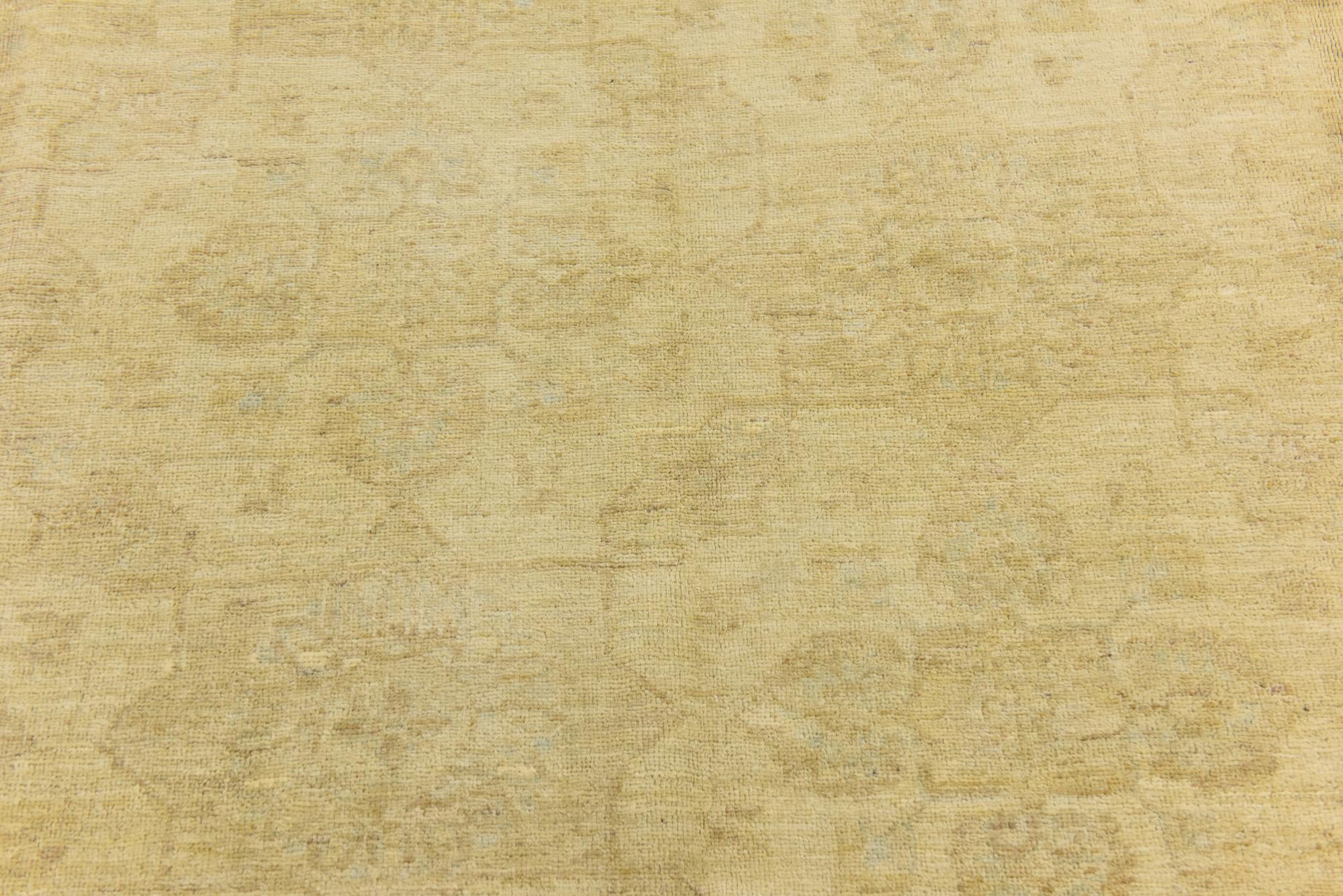 6' 8 x 18' 2 Hand Knotted Peshawar Ziegler Runner Rug