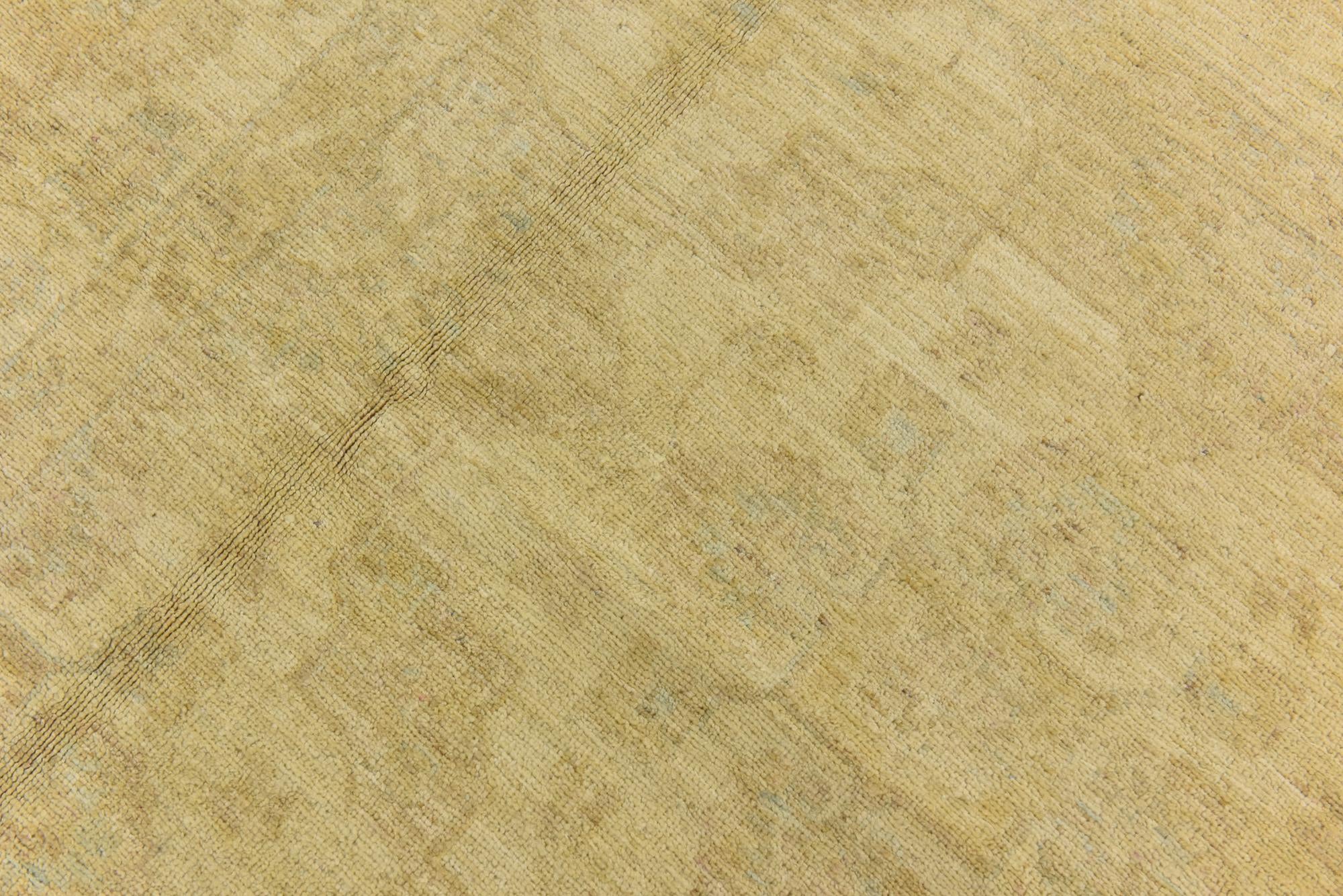 6' 8 x 18' 2 Hand Knotted Peshawar Ziegler Runner Rug