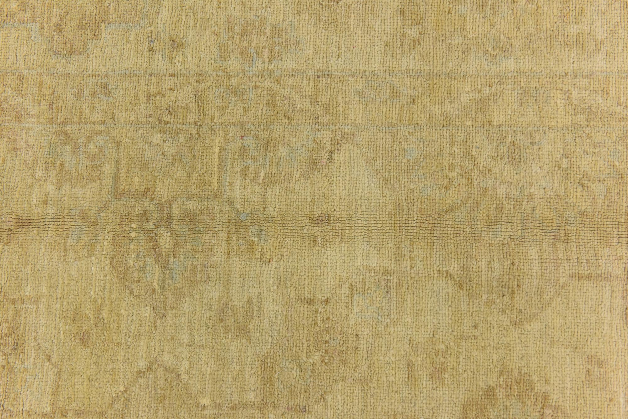 6' 8 x 18' 2 Hand Knotted Peshawar Ziegler Runner Rug
