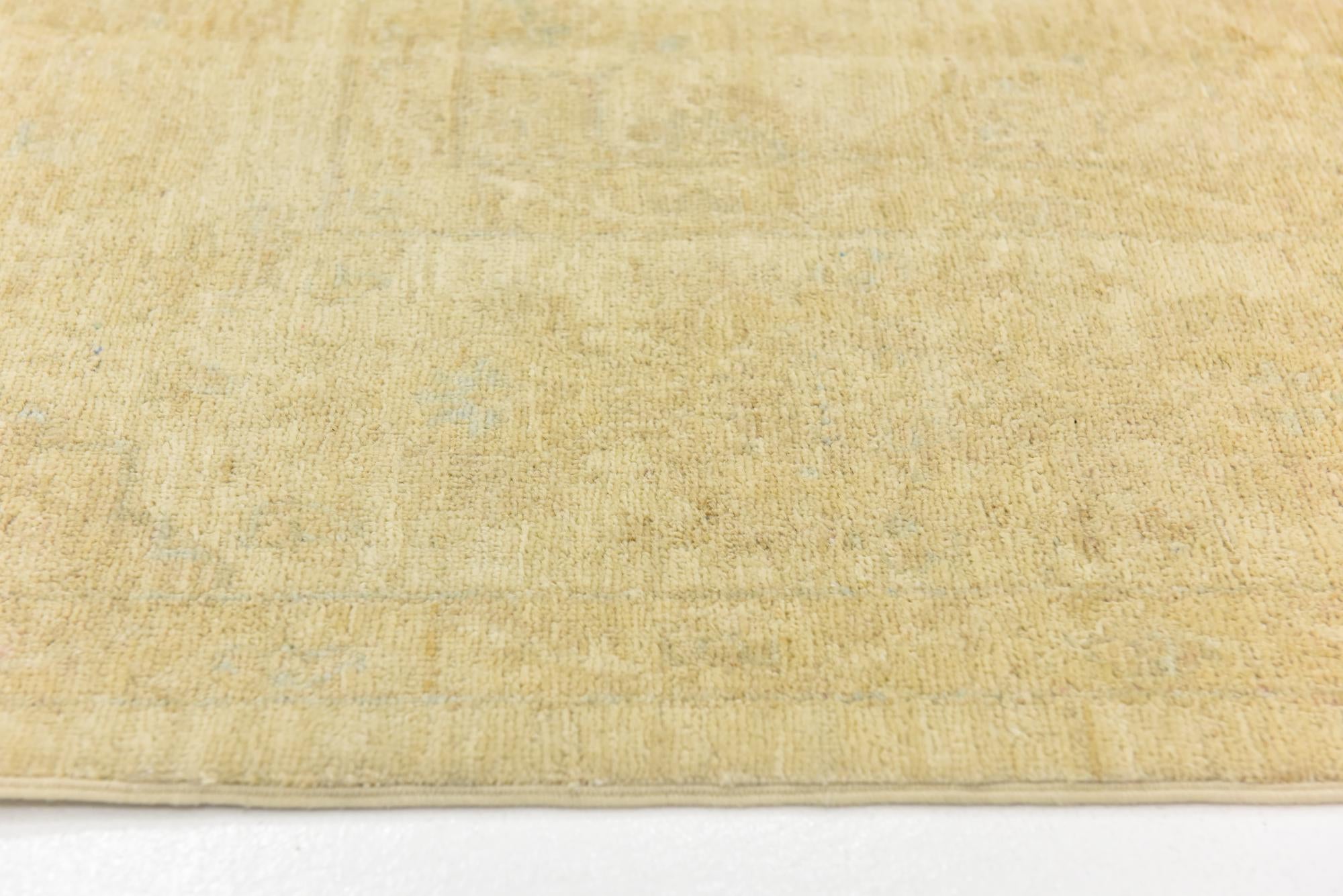 6' 8 x 18' 2 Hand Knotted Peshawar Ziegler Runner Rug