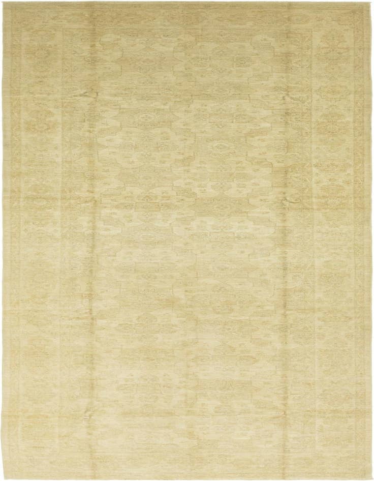 Detail image of 6' 8 x 18' 2 Hand Knotted Peshawar Ziegler Runner Rug
