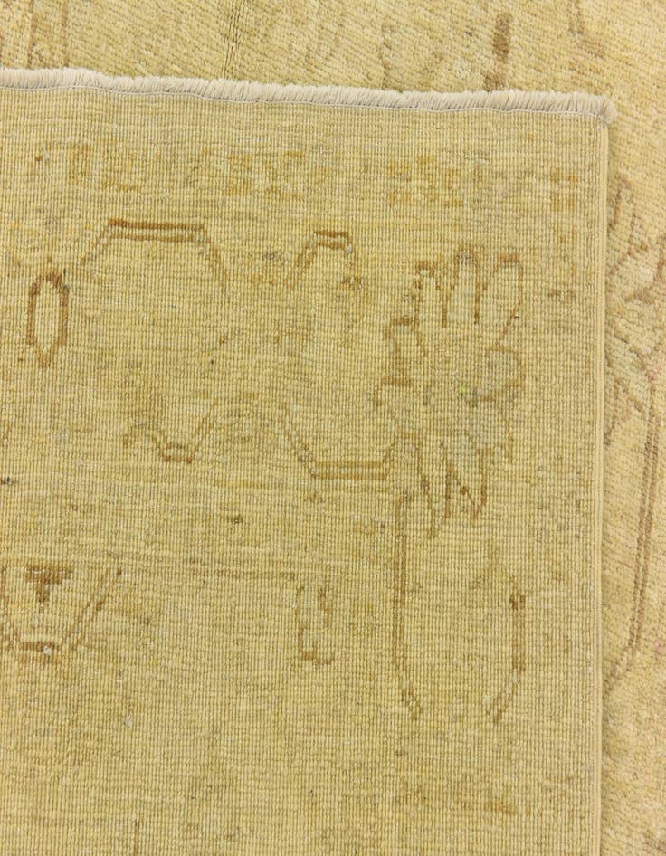 Detail image of 4' 2 x 14' 9  Hand Knotted Peshawar Ziegler Runner Rug