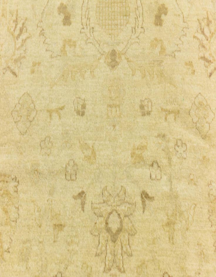 Detail image of 4' 2 x 14' 9  Hand Knotted Peshawar Ziegler Runner Rug