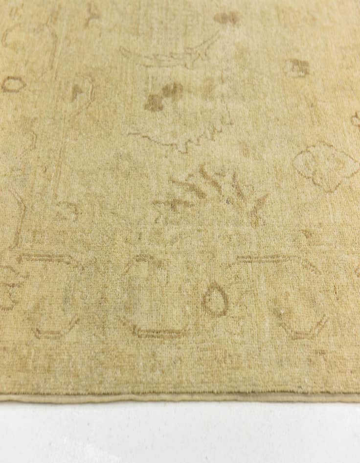 Detail image of 4' 2 x 14' 9  Hand Knotted Peshawar Ziegler Runner Rug