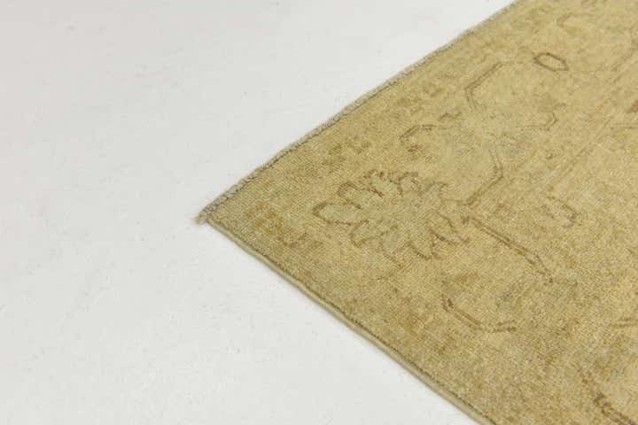 4' 2 x 14' 9 Hand Knotted Peshawar Ziegler Runner Rug