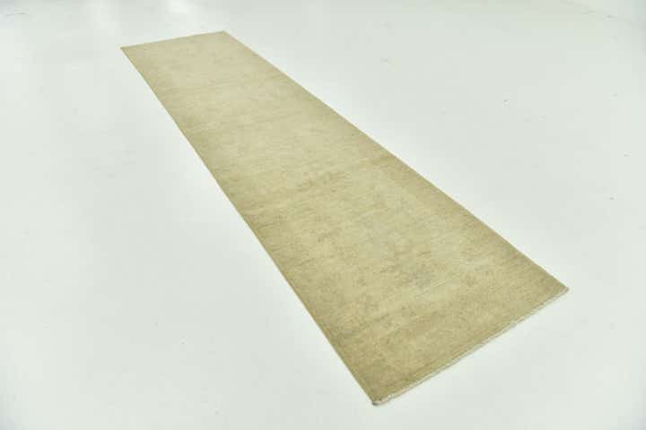 2' 6 x 9' 10 Hand Knotted Peshawar Ziegler Runner Rug