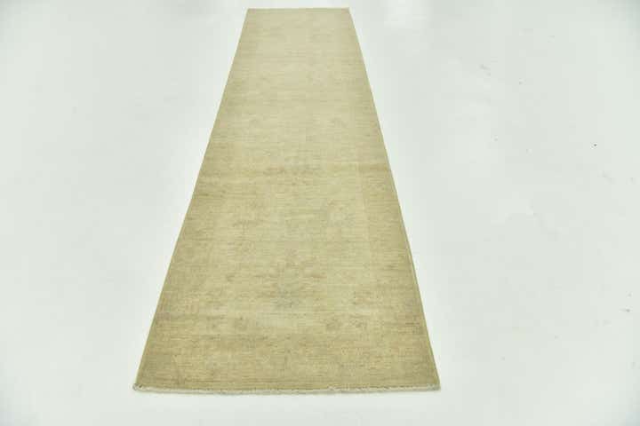 2' 6 x 9' 10 Hand Knotted Peshawar Ziegler Runner Rug