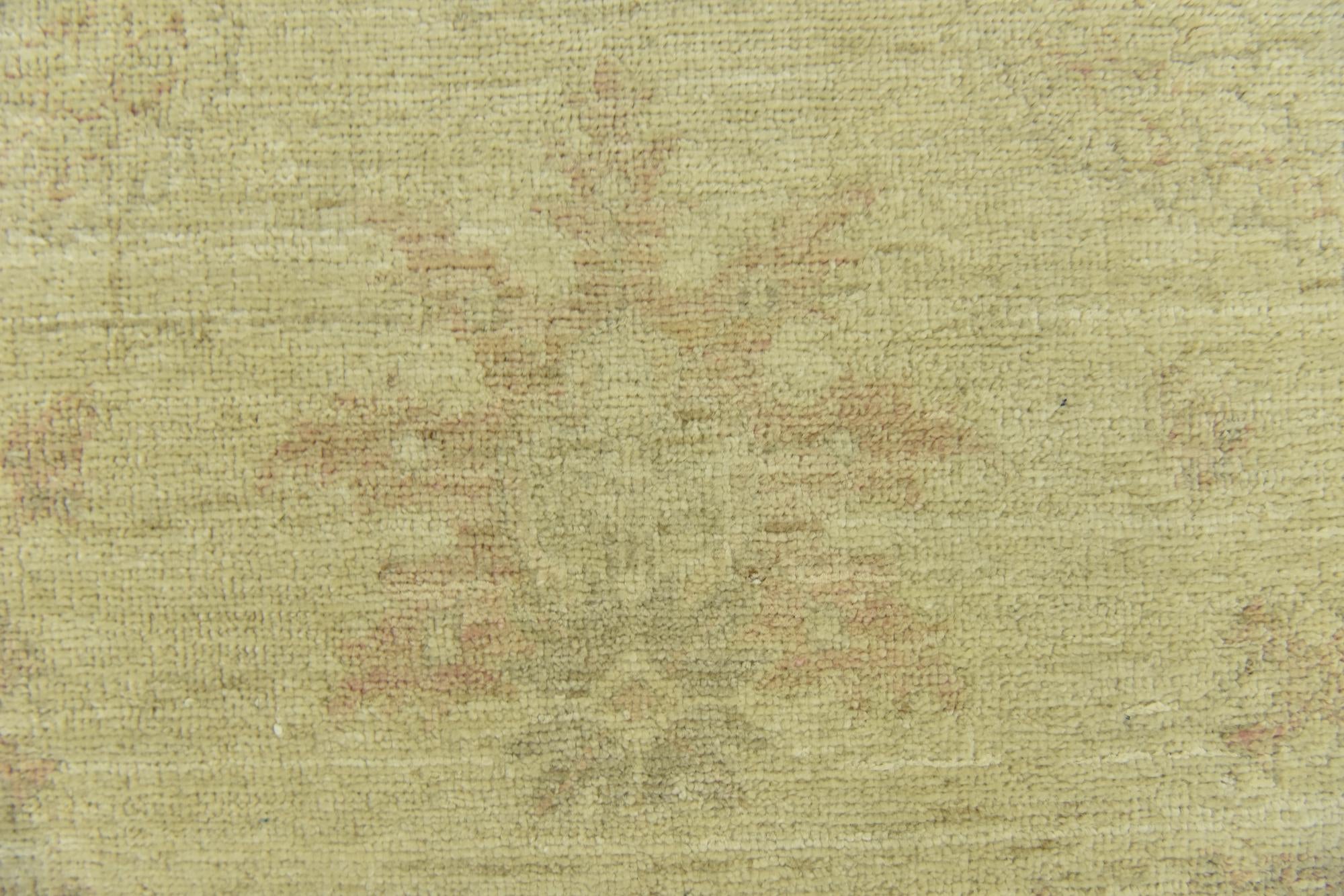 2' 6 x 9' 10 Hand Knotted Peshawar Ziegler Runner Rug