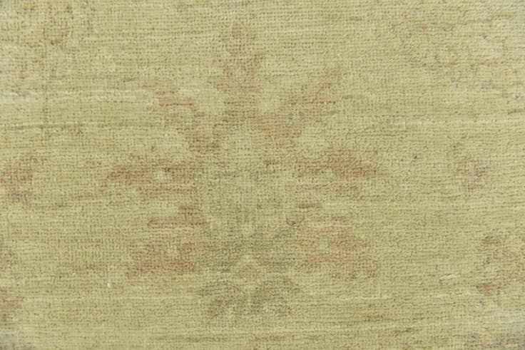 Detail image of 2' 6 x 9' 10 Hand Knotted Peshawar Ziegler Runner Rug