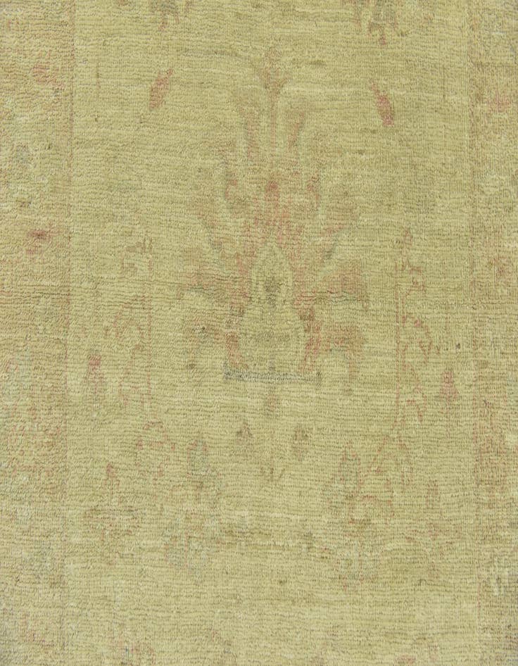 Detail image of 2' 6 x 9' 10  Hand Knotted Peshawar Ziegler Runner Rug