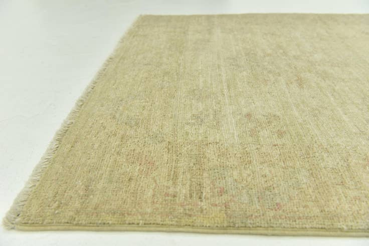 Detail image of 2' 6 x 9' 10 Hand Knotted Peshawar Ziegler Runner Rug