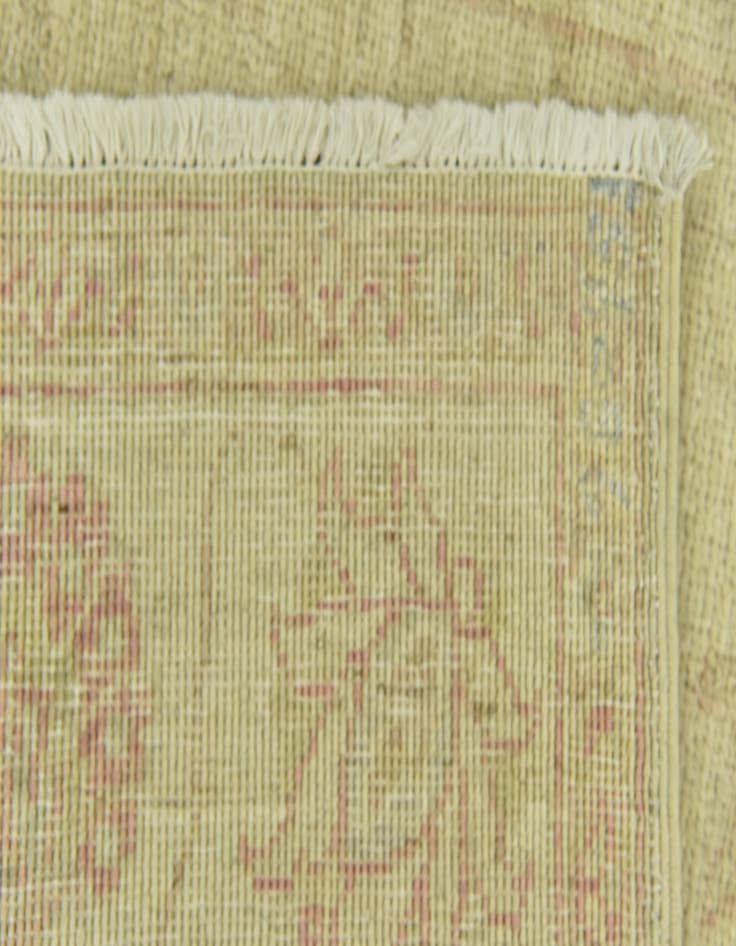 Detail image of 2' 7 x 8'  Hand Knotted Peshawar Ziegler Runner Rug