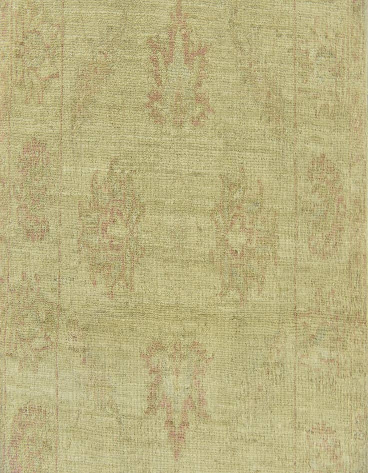 Detail image of 2' 7 x 8'  Hand Knotted Peshawar Ziegler Runner Rug