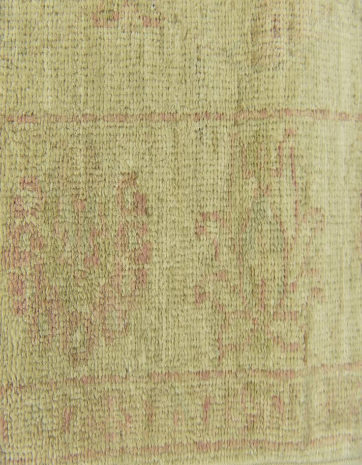 Detail image of 2' 7 x 8'  Hand Knotted Peshawar Ziegler Runner Rug