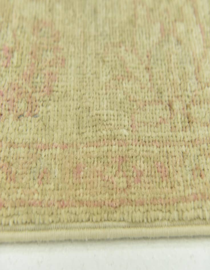 Detail image of 2' 7 x 8'  Hand Knotted Peshawar Ziegler Runner Rug