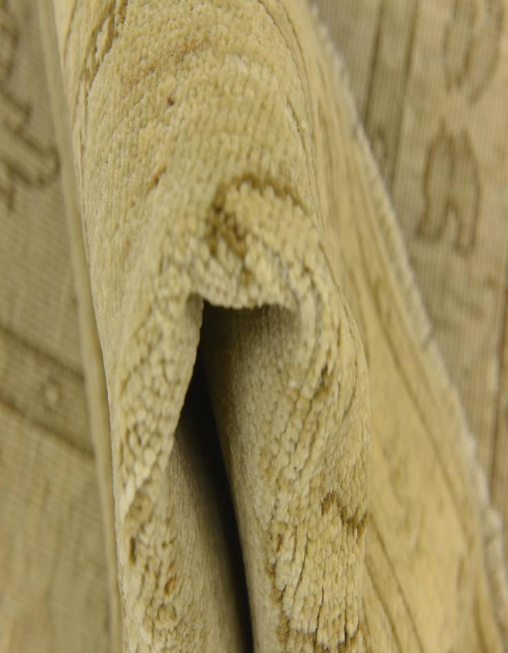 Detail image of 2' 6 x 9' 8  Hand Knotted Peshawar Ziegler Runner Rug