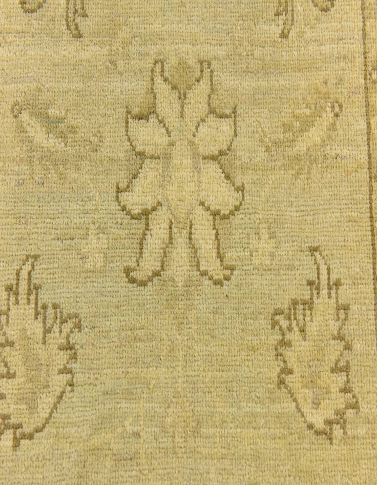 Detail image of 2' 6 x 9' 8  Hand Knotted Peshawar Ziegler Runner Rug