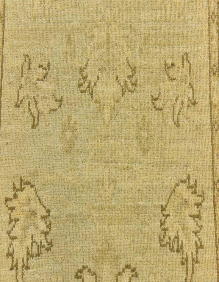 Detail image of 2' 6 x 9' 8  Hand Knotted Peshawar Ziegler Runner Rug